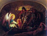 How an Angel rowed Sir Galahad across the Dern Mere by Joseph Noel Paton